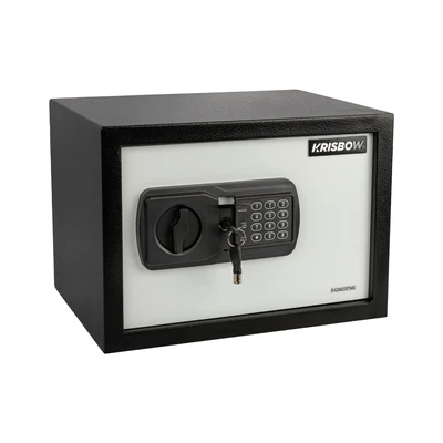 Gambar Krisbow Brankas Besi Digital 35x25x25 cm 25NEK - Hitam/Putih