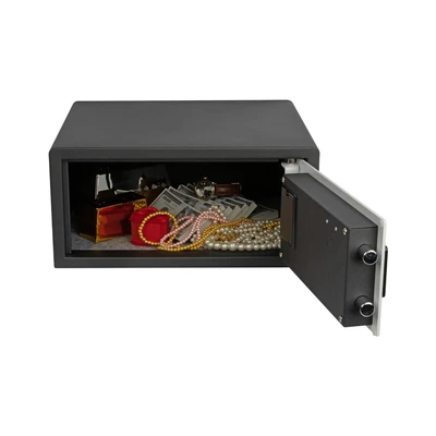 Gambar Krisbow Brankas Hotel Digital 42x37x20 cm H2702M - Putih/Hitam