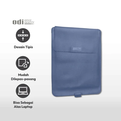 Gambar Odi Sarung Laptop 15 Inch - Biru Navy