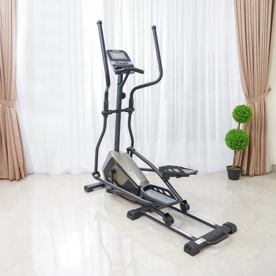 Gambar Kinetic Sepeda Statis Elliptical 607etzh - Hitam/gold