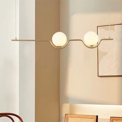 Gambar Eglare Nordic Lampu Gantung Hias 2L G9 - Gold