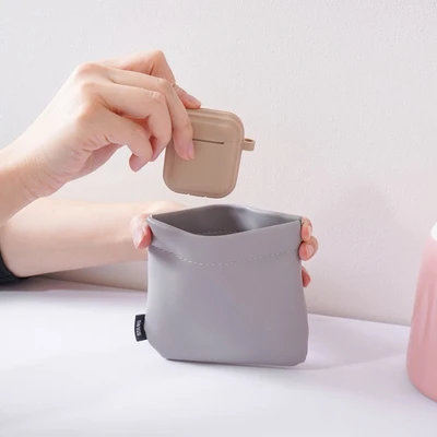 Gambar Ataru Ukuran S Pouch Pu - Abu-Abu