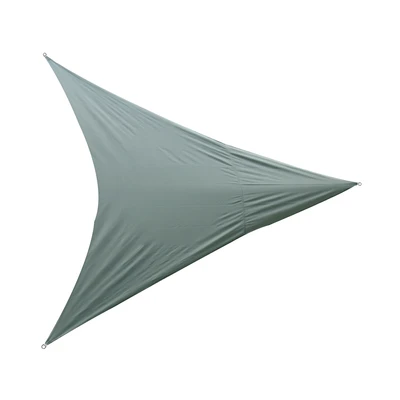 Gambar Soleil Kanopi Taman Triangle 3.6 Meter - Abu-Abu Muda