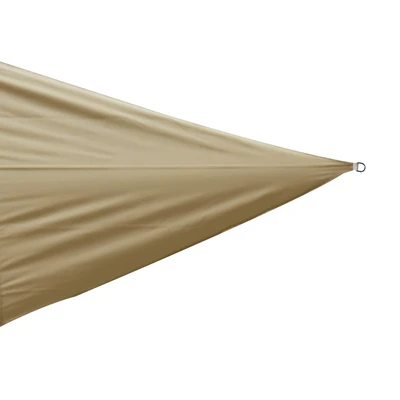 Gambar Soleil Kanopi Taman Triangle 5 Meter - Cokelat Tan