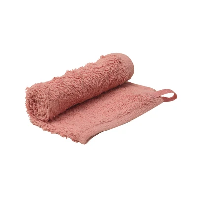 Gambar Ataru 25x25 cm Handuk Wajah Plain Katun - Pink