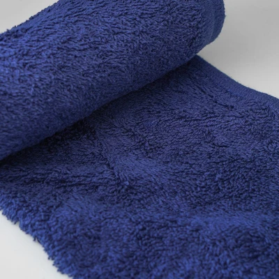 Gambar Ataru 30x70 cm Handuk Tangan Katun - Biru Navy