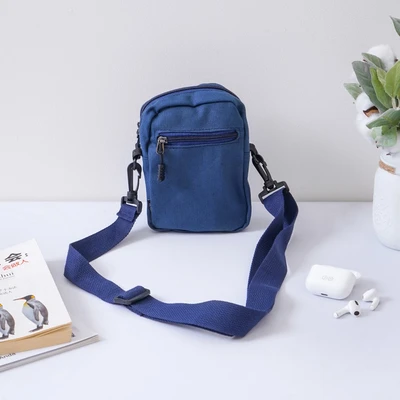 Gambar Ataru Tas Selempang Pria - Biru Navy