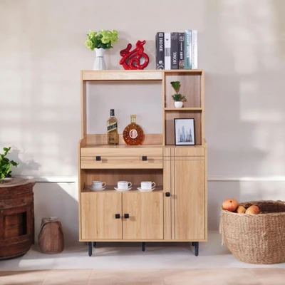 Gambar Informa Hiro Kabinet Low - Cokelat Oak