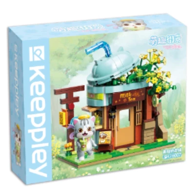 Gambar Keeppley Ash Cat Milk Tea Shop