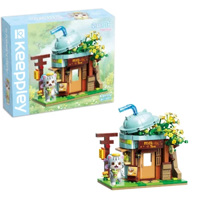 Gambar Keeppley Ash Cat Milk Tea Shop