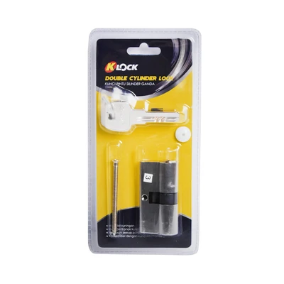 Gambar K-Lock Lubang Kunci Pintu Silinder Gandadengan Computer Key 60 mm