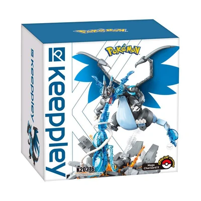Gambar Keeppley Figure Pokemon Mega Charizard X - Biru