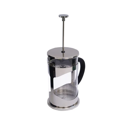 Gambar Appetite Jamaika Teko Kopi Press Kaca 800 ml - Silver
