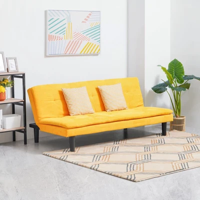 Gambar Informa Geneva Sofa Bed Fabric - Kuning