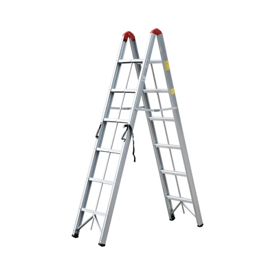 Gambar Fixsteps 2.1 Mtr Tangga Lipat Aluminium Stick 2X6 Step