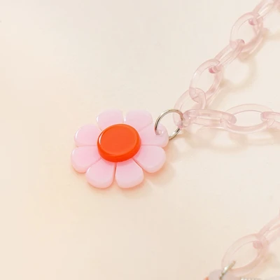 Gambar Ataru Tali Masker Rantai Charm - Pink