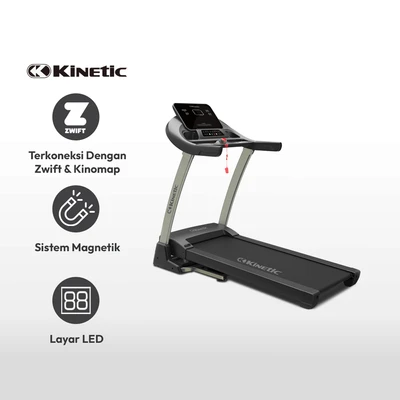 Gambar Kinetic Motorized Smart Treadmill 2 Hp 15p