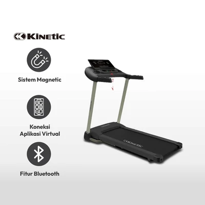 Gambar Kinetic Motorized Smart Treadmill 1.25 Hp 12p