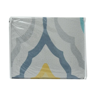 Gambar Sleeplite 180x200 cm Set 5 Pcs Seprai King Polyester Geo - Biru