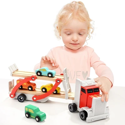 Gambar Top Bright Set Car Transporter 120327