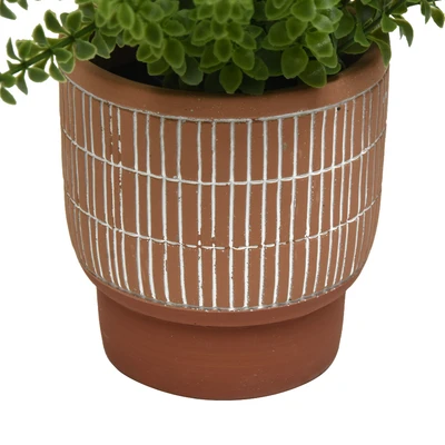 Gambar Informa Tanaman Artifisial Grass Dengan Pot 40.6x40.6x35.6 cm - Hijau