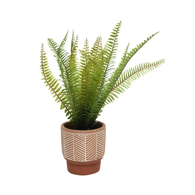 Gambar Informa Tanaman Artifisial Fern Dengan Pot 50.8x50.8x40.6 cm - Hijau