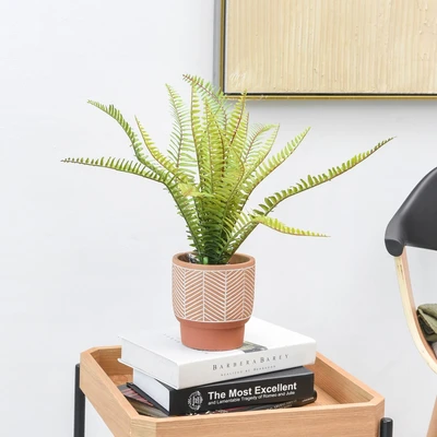 Gambar Informa Tanaman Artifisial Fern Dengan Pot 50.8x50.8x40.6 cm - Hijau