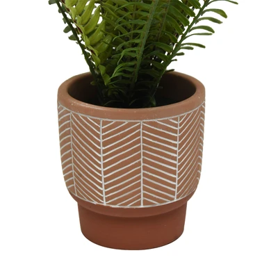 Gambar Informa Tanaman Artifisial Fern Dengan Pot 50.8x50.8x40.6 cm - Hijau