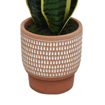 Gambar Informa Tanaman Artifisial Sansevieria Dengan Pot 22.8x22.8x58 cm - Hijau