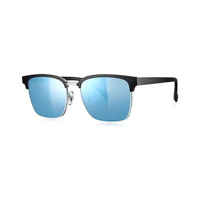 Gambar Parim Eyewear Sunnies Kacamata Anak Sunglasses Reflective Half - Hitam