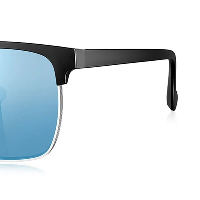 Gambar Parim Eyewear Sunnies Kacamata Anak Sunglasses Reflective Half - Hitam