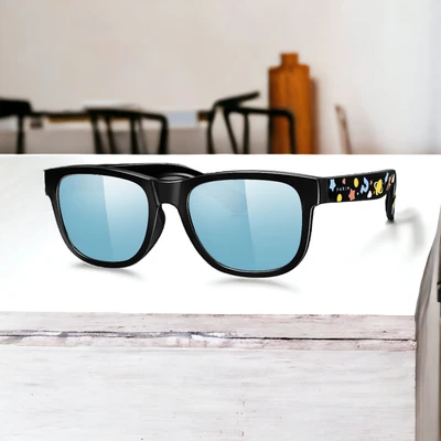 Gambar Parim Eyewear Sunnies Kacamata Anak Plastik Prints - Hitam