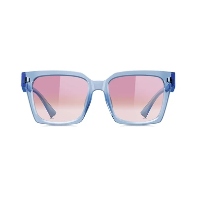 Gambar Parim Eyewear Sunnies Kacamata Anak Plastik Transparan - Biru/Pink