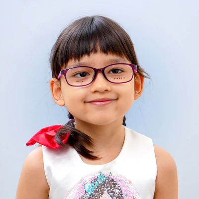 Gambar Parim Eyewear Kacamata Optical Student Duo Color - Pink/Purple