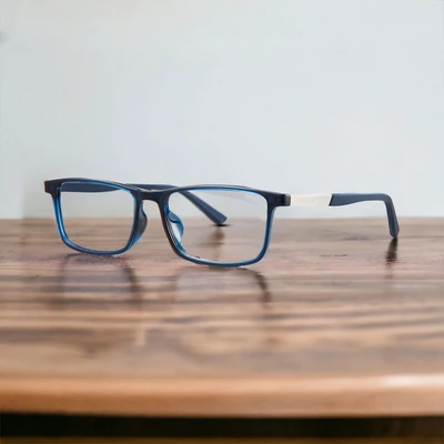 Gambar Parim Eyewear Kacamata Magnet Basic Reflective Pei - Biru