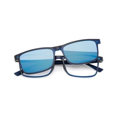Gambar Parim Eyewear Kacamata Magnet Basic Reflective Pei - Biru