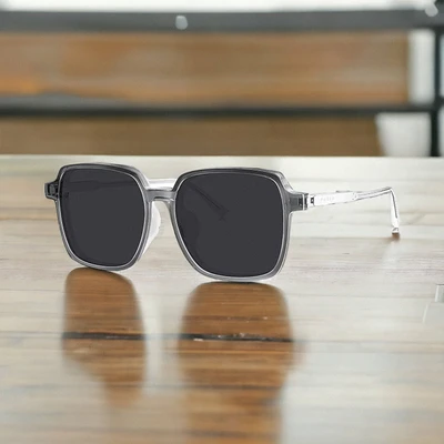 Gambar Parim Eyewear Kacamata Optical Magnet Curved Gradient Acetate - Putih