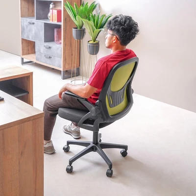 Gambar Informa Ken Kursi Kantor Sandaran Rendah - Hijau