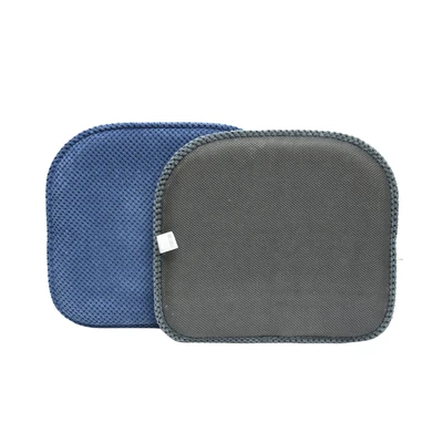 Gambar Informa Warren Bantal Alas Duduk 38x43 cm Set 2 Pcs - Biru/Abu-abu
