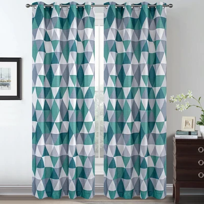 Gambar Informa Gorden Microfiber Triangle 140x250 cm Set 2 pcs