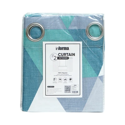 Gambar Informa Gorden Microfiber Triangle 140x250 cm Set 2 pcs