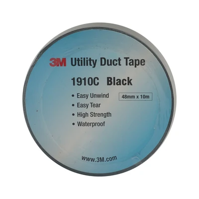 Gambar 3M Duct Tape 48 mm X 10 Mtr Utility - Hitam