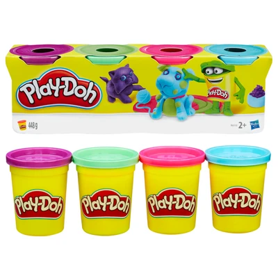 Gambar Play Doh Set Classic Bold Bright Color B5517 Random