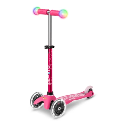 Gambar M-cro Skuter Deluxe Magic Led - Pink
