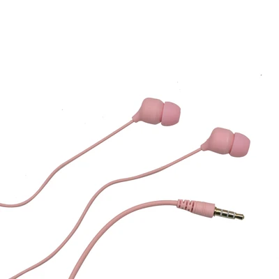 Gambar Ataru Simple Earphone - Pink Dusty