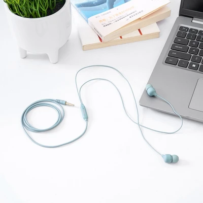 Gambar Ataru Simple Earphone - Hijau Dusty