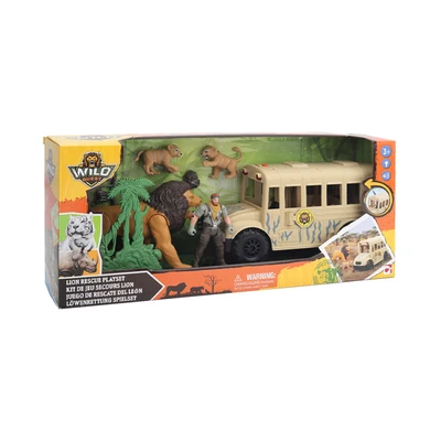 Gambar Chap Mei Set Wild Quest Jungle Lion Rescue