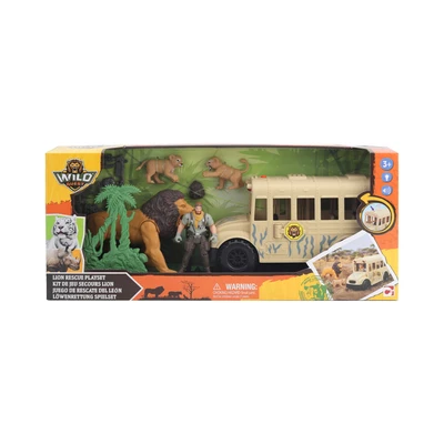 Gambar Chap Mei Set Wild Quest Jungle Lion Rescue