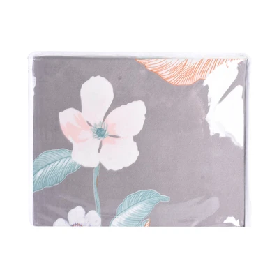 Gambar Sleeplite 180x200 cm Set 5 Pcs Seprai King Polyester Fmn - Abu-Abu