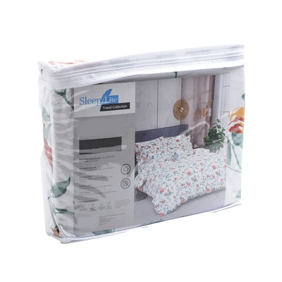 Gambar Sleeplite 120x200 cm Set 3 Pcs Seprai Single Polyester Evelyn